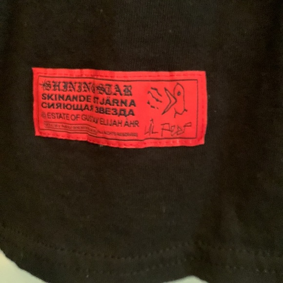 LIL PEEP HELLBOY SIZE MEDIUM EMBROIDERED LONG SLEEVE TOP - Picture 5 of 5